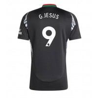 Camisa de Futebol Arsenal Gabriel Jesus #9 Equipamento Secundário 2024-25 Manga Curta